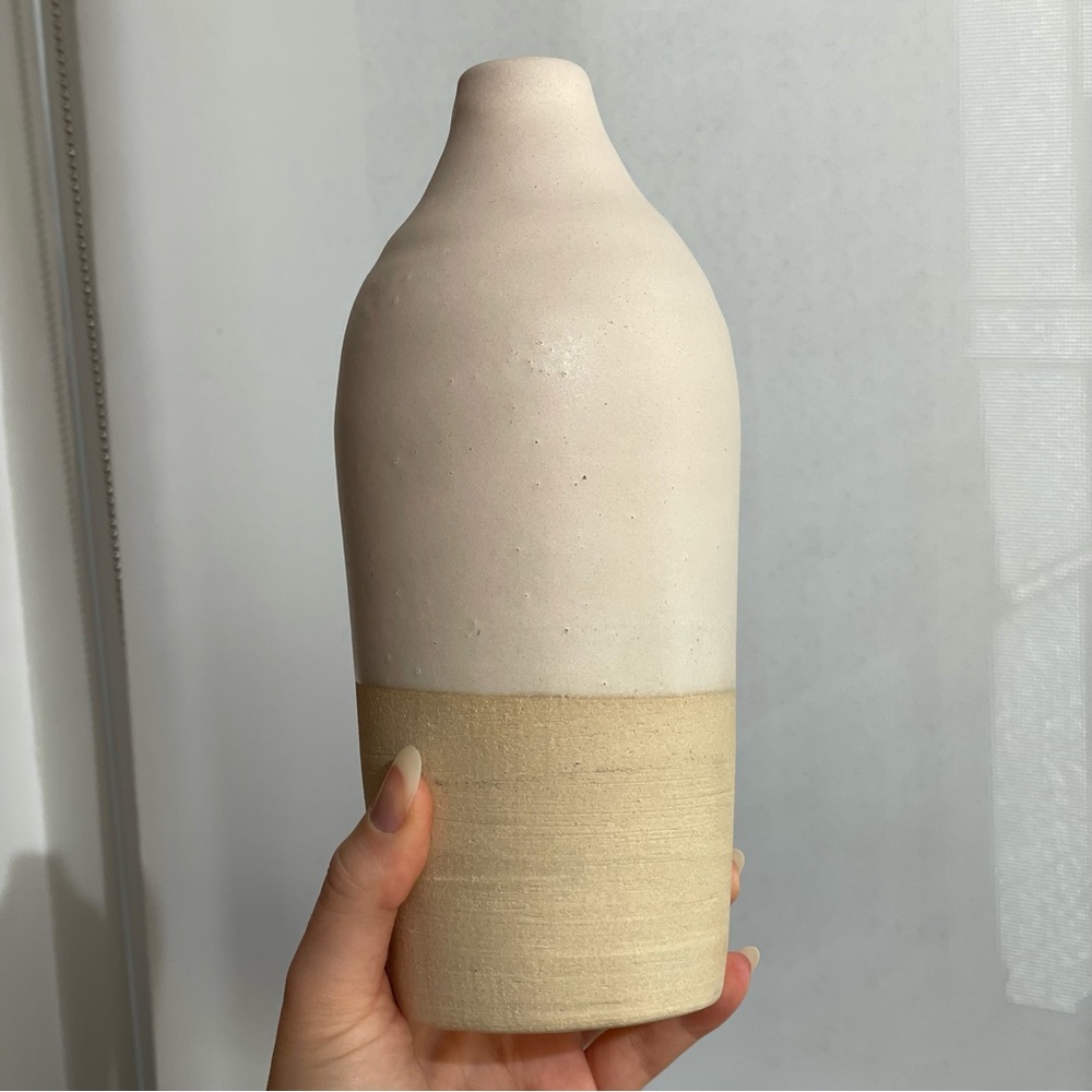 Two-Tone Ceramic Vase